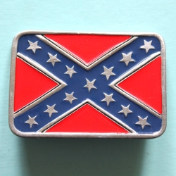 Grtelschnalle Confederate Flag