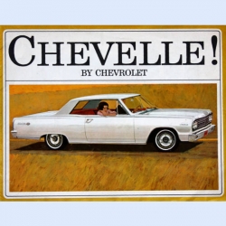 Farbprospekt Chevrolet Chevelle 1964