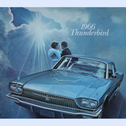 Farbprospekt Ford Thunderbird 1966