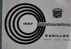 Betriebsanleitung Cadillac 1967