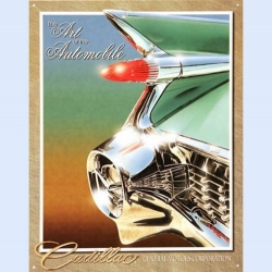 Blechschild Cadillac 1959