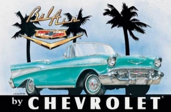 Blechschild Chevrolet 1957