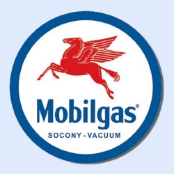 Blechschild Mobilgas