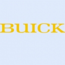 Aufkleber Buick Schriftzug