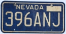 Kennzeichentafel Nevada