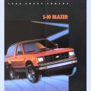 Farbprospekt Chevrolet Blazer S-10 1985