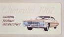 Farbprospekt Chevrolet 1967 Zubehör