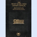 Betriebsanleitung Cadillac 1985
