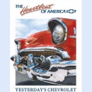 Blechschild Chevrolet - Heartbeat of America