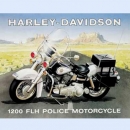 Blechschild Harley Davidson Police