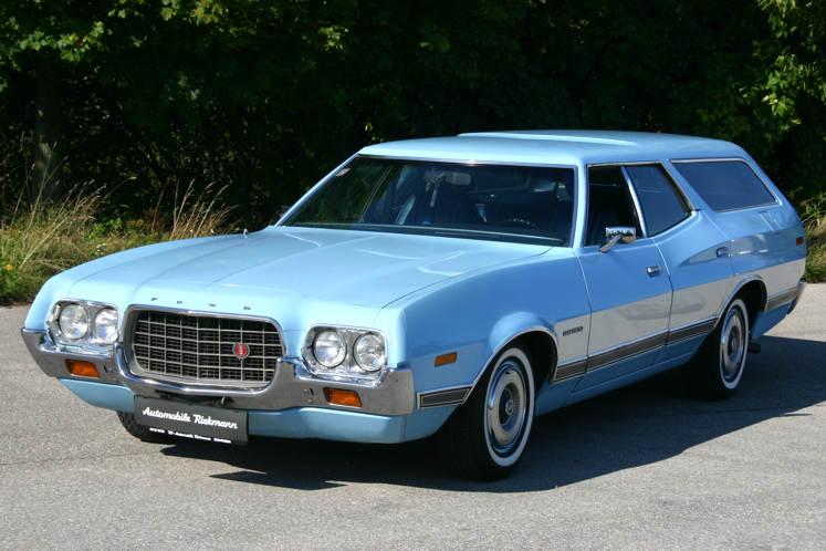 Ford Gran Torino Station Wagon 1972 Sechssitziger Kultkombi der 1970er