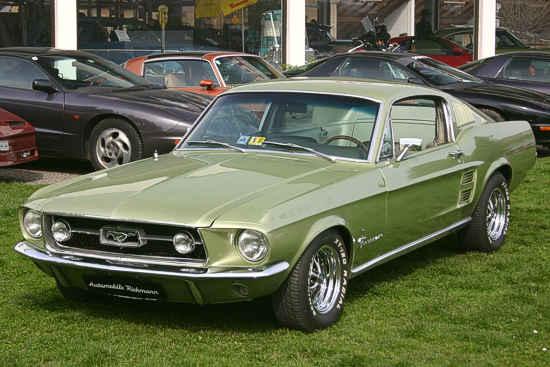 Ford Mustang Fastback 1967 Klassisches FastbackCoup mit dem