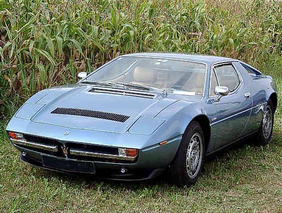 Maserati Merak SS 1981 Zweit riger LuxusSportwagen im Giugiaro Design 