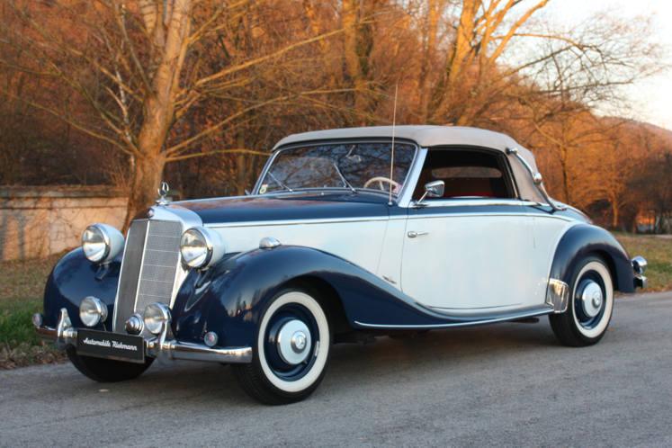 Mercedes 170 S Cabriolet A 1950 Luxuri ser in GanzstahlBauweise 