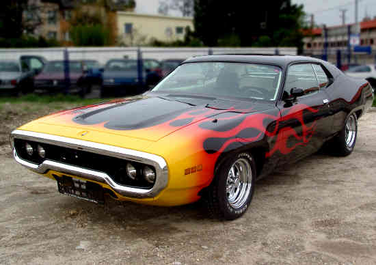 Plymouth Satellite 1971 Besonders aggressives Hochleistungscoup aus der 